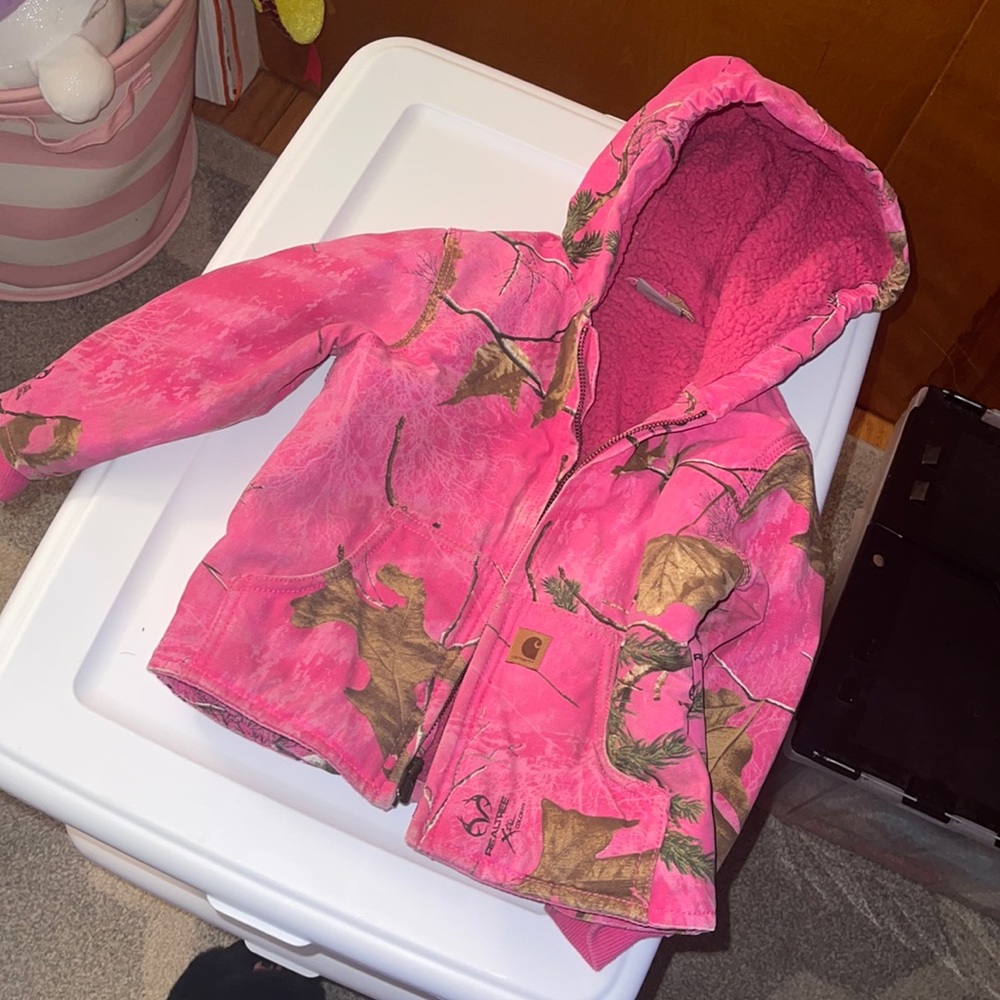 Toddler girl carhartt jacket
